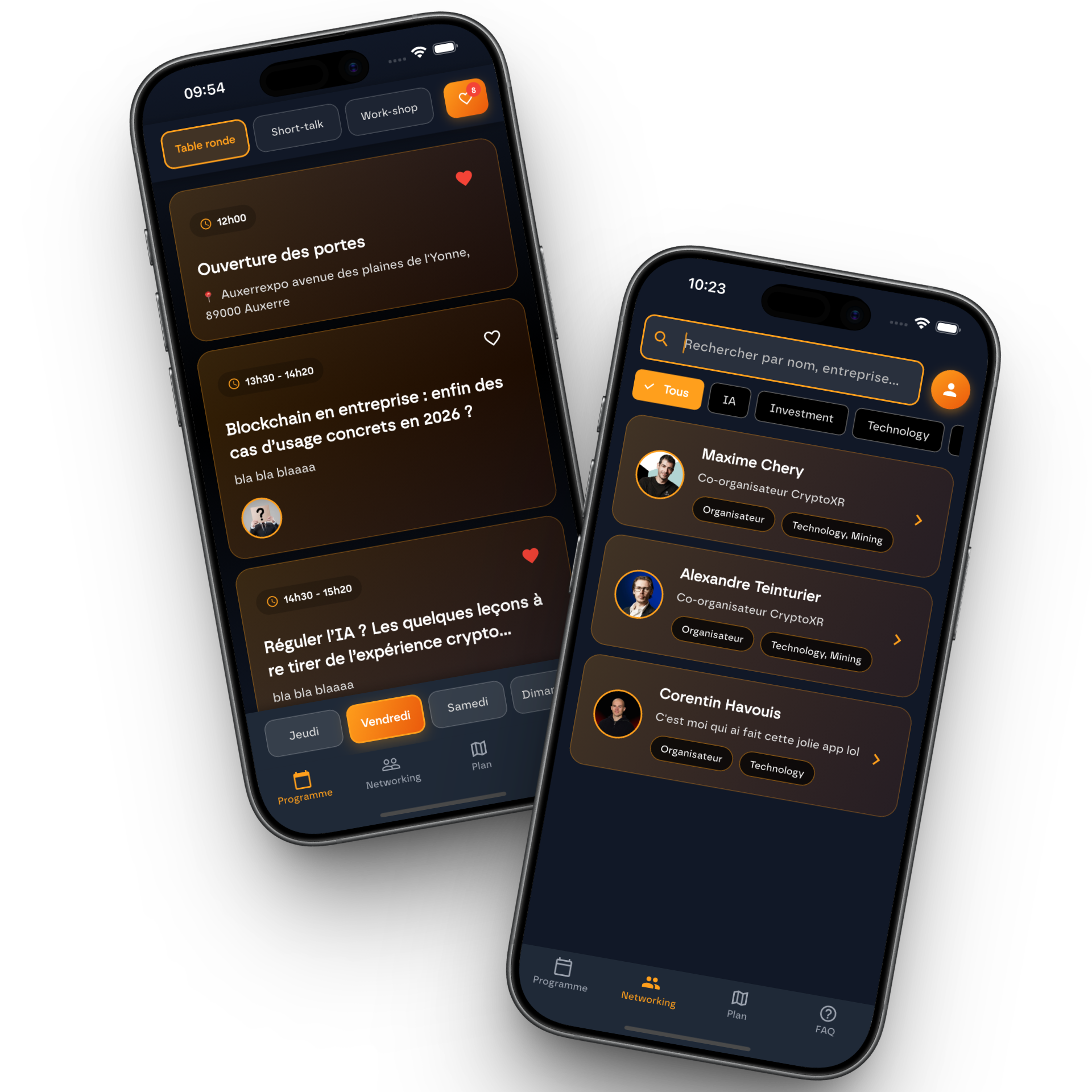 Application mobile CryptoXR
